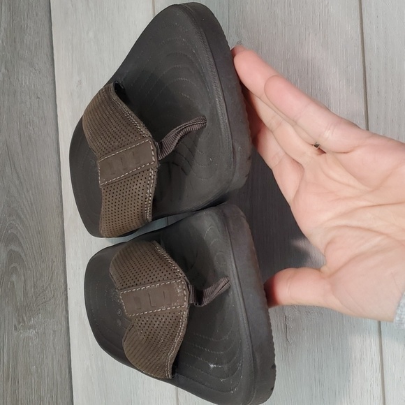 Crocs Mens Comfort Outdoor Rubber Thong Sandals Flats shoes sz 12 - Picture 5 of 10